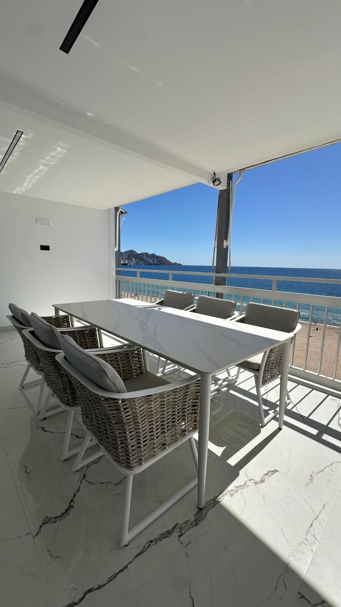 Esmeralda, Benidorm Beachfront Poniente, 1St Line Frontal Seaview, Ocean Terrace ภายนอก รูปภาพ