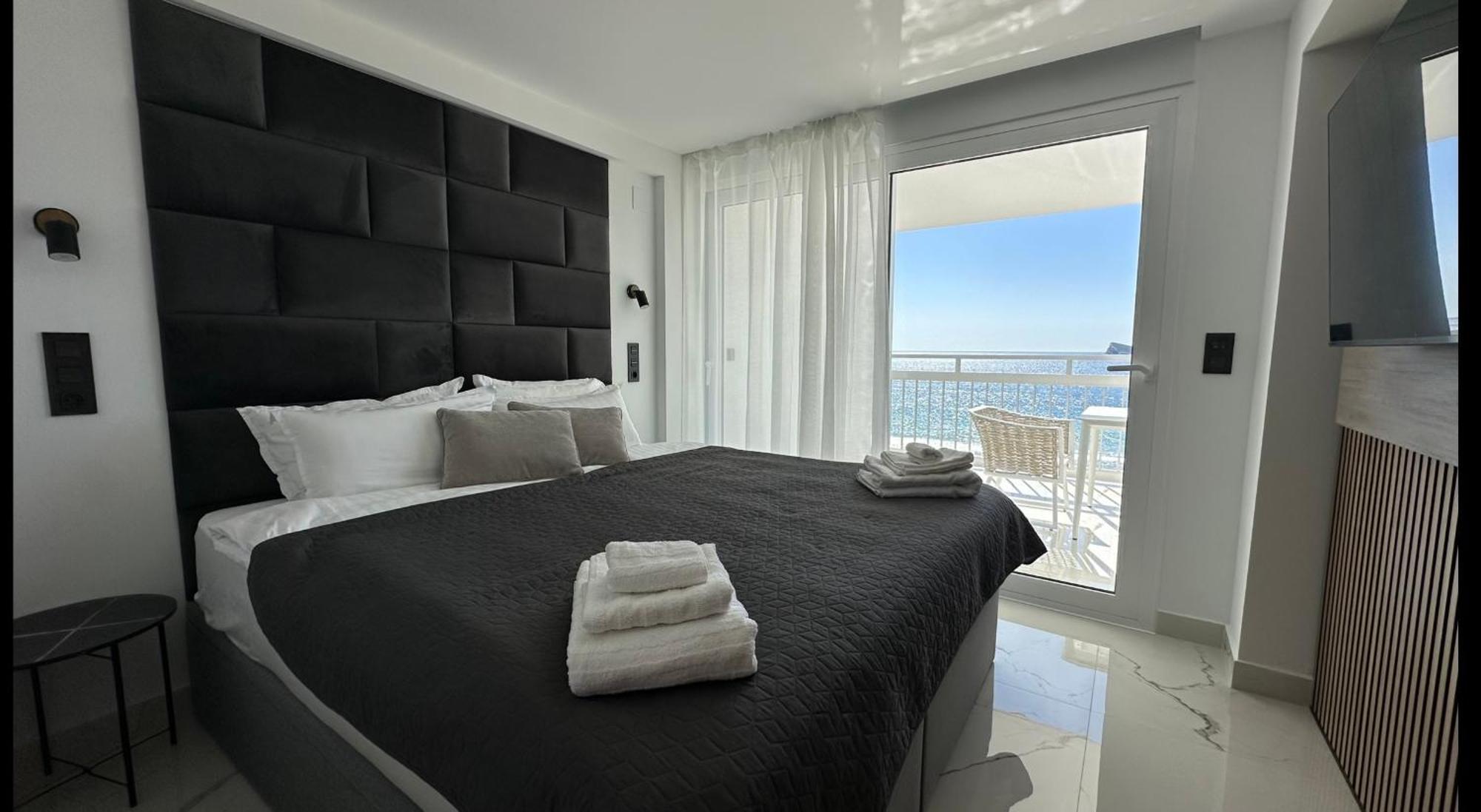 Esmeralda, Benidorm Beachfront Poniente, 1St Line Frontal Seaview, Ocean Terrace ภายนอก รูปภาพ